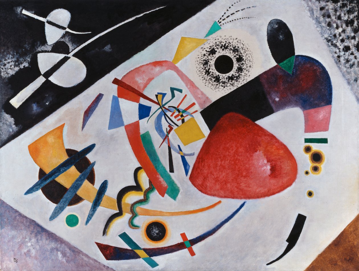Roter Fleck II by Wassily Kandinsky
