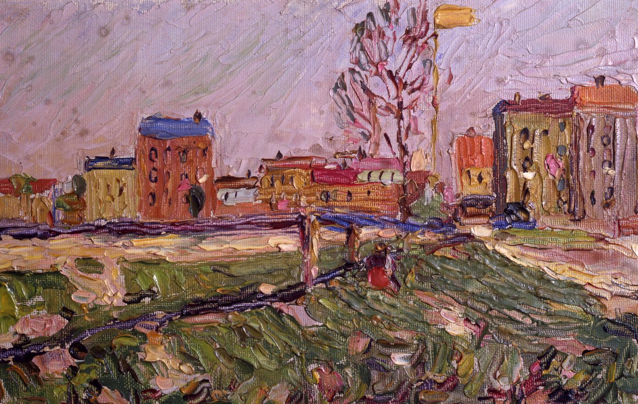 Schwabing, Münih by Wassily Kandinsky