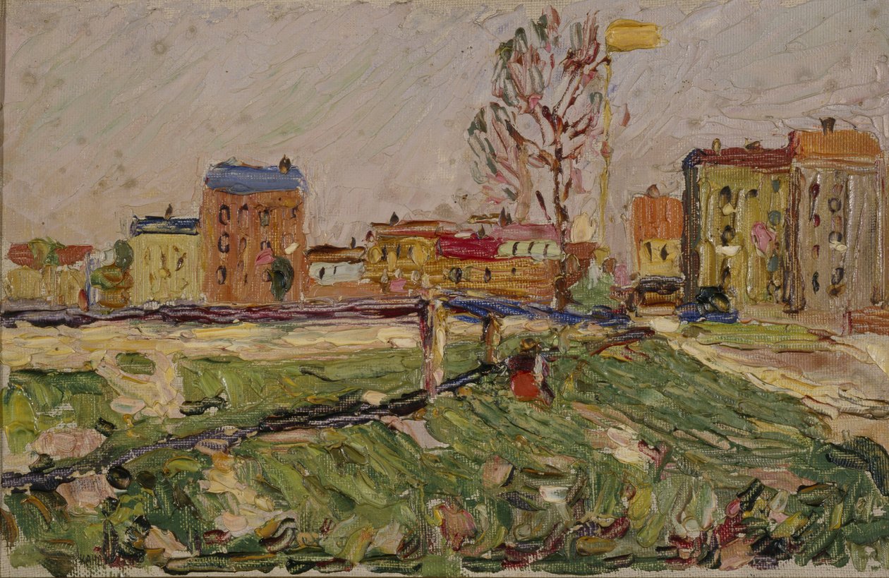 Schwabing, Münih, 1901 by Wassily Kandinsky
