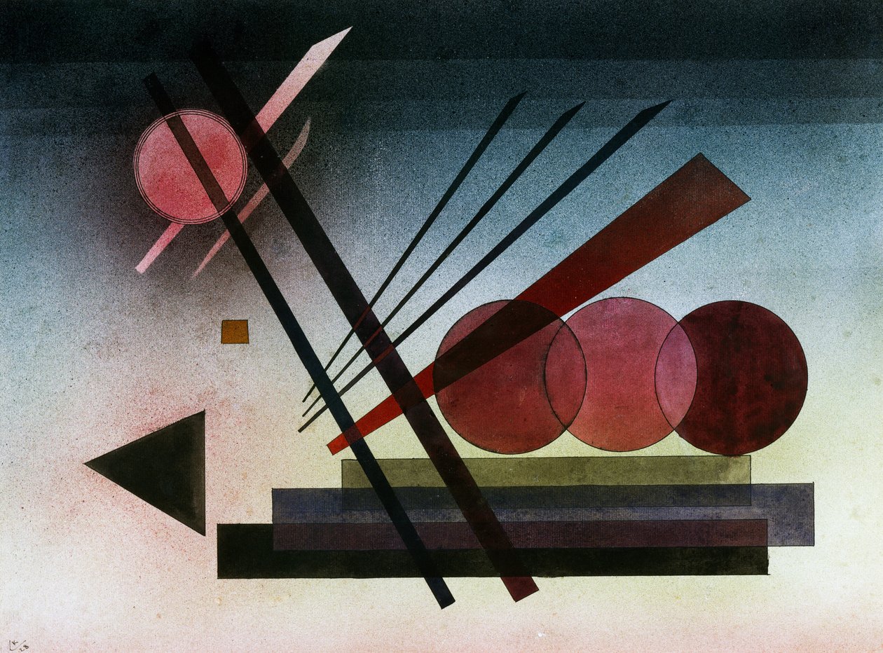 yüzer kuvvet by Wassily Kandinsky