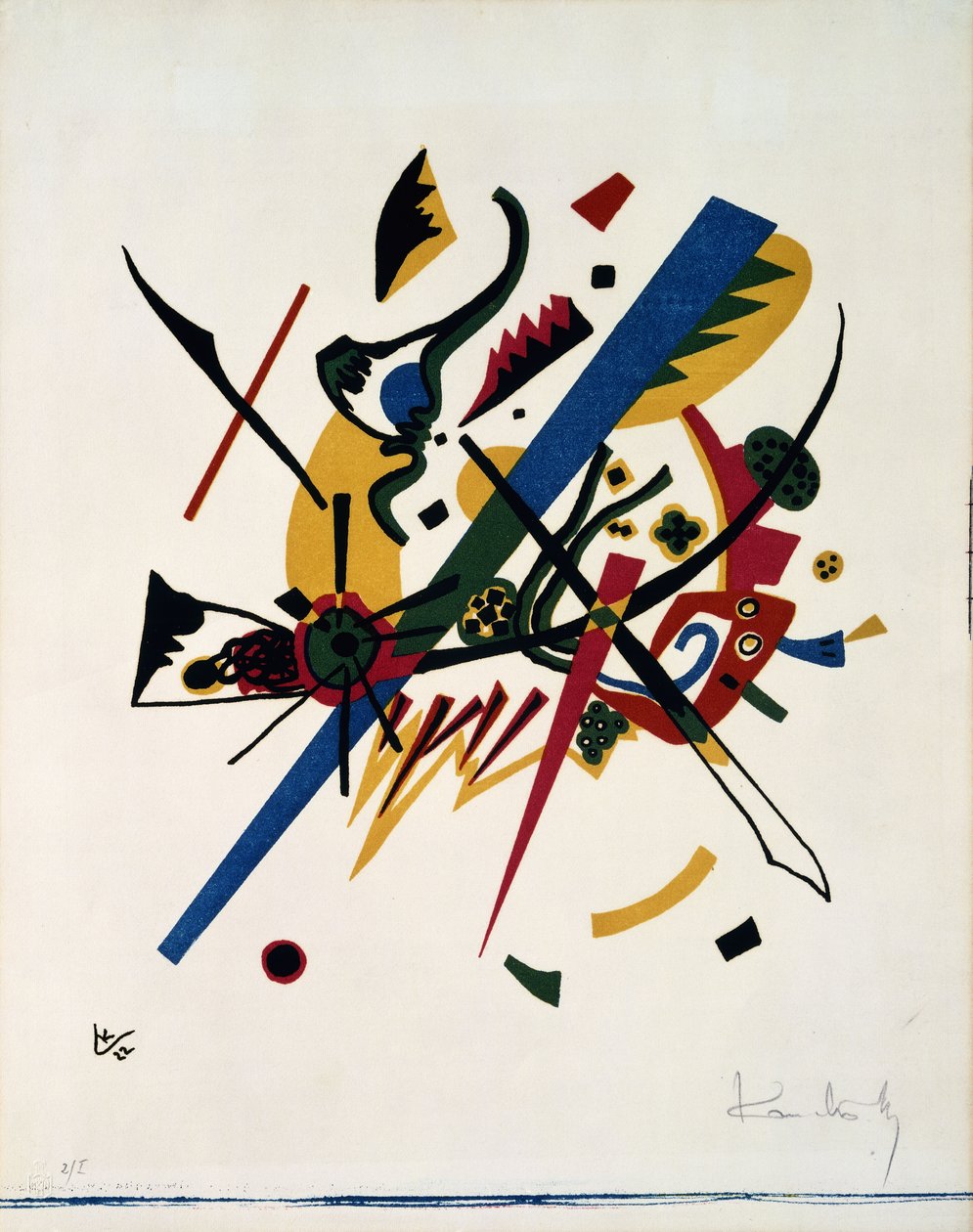 Küçük dünyalar by Wassily Kandinsky