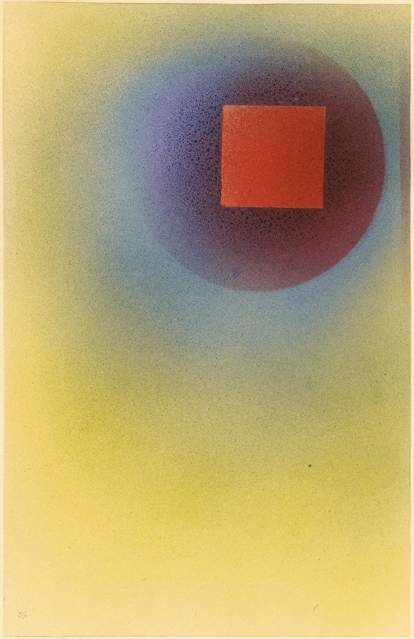 Daire içinde kare by Wassily Kandinsky