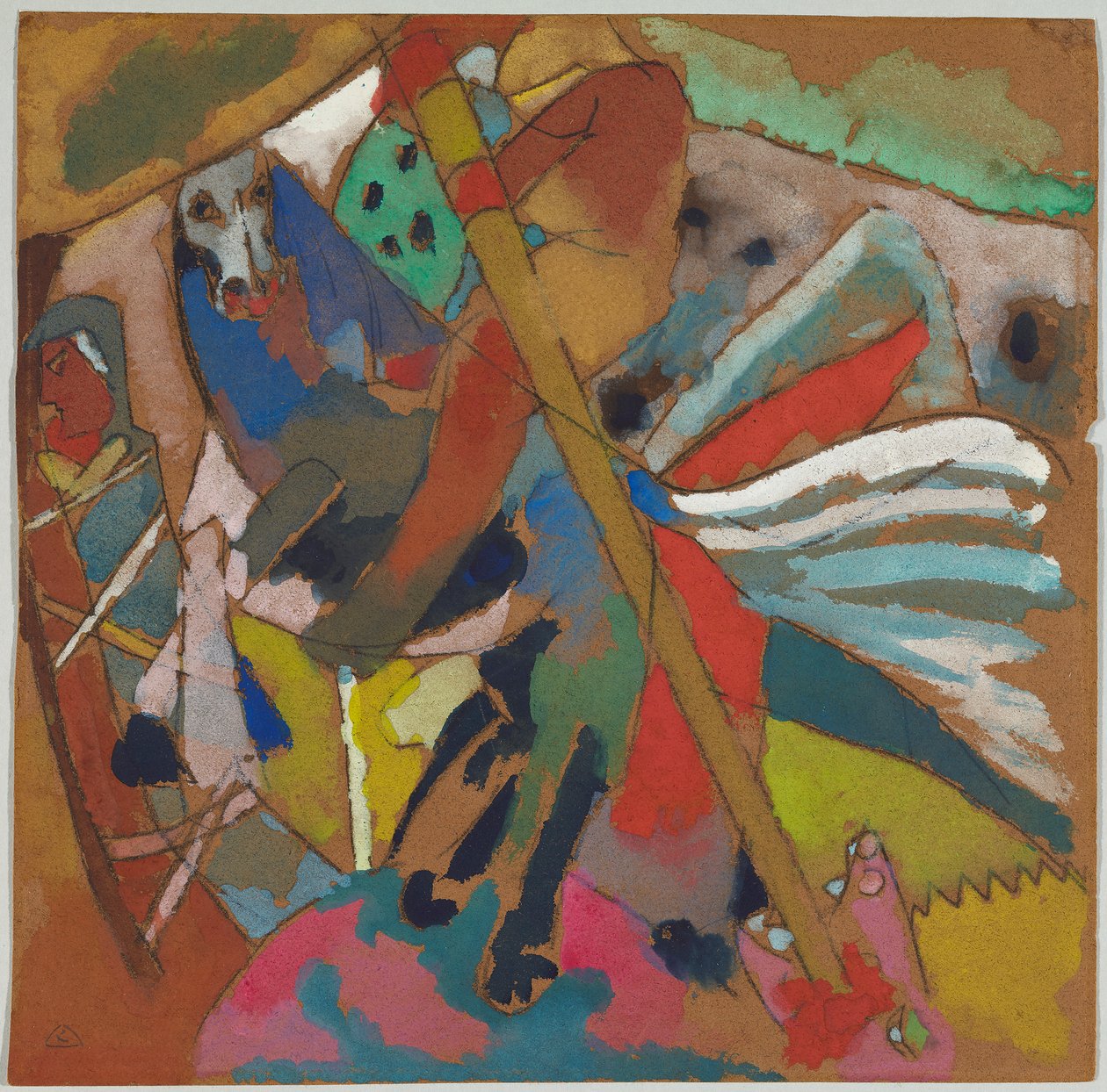 Aziz Georg II by Wassily Kandinsky