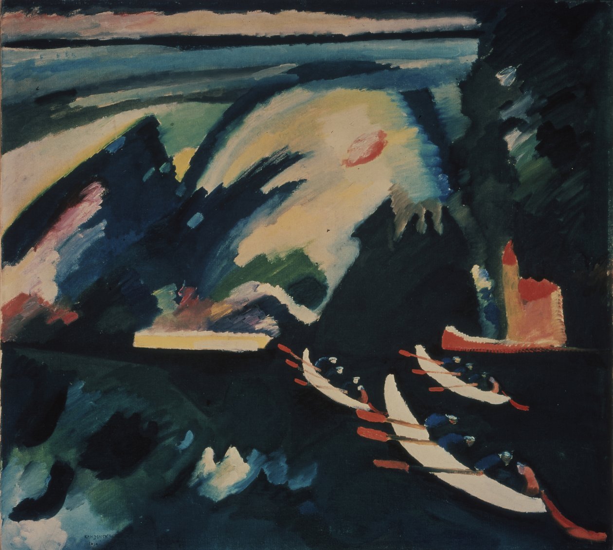 Göl, 1910 by Wassily Kandinsky