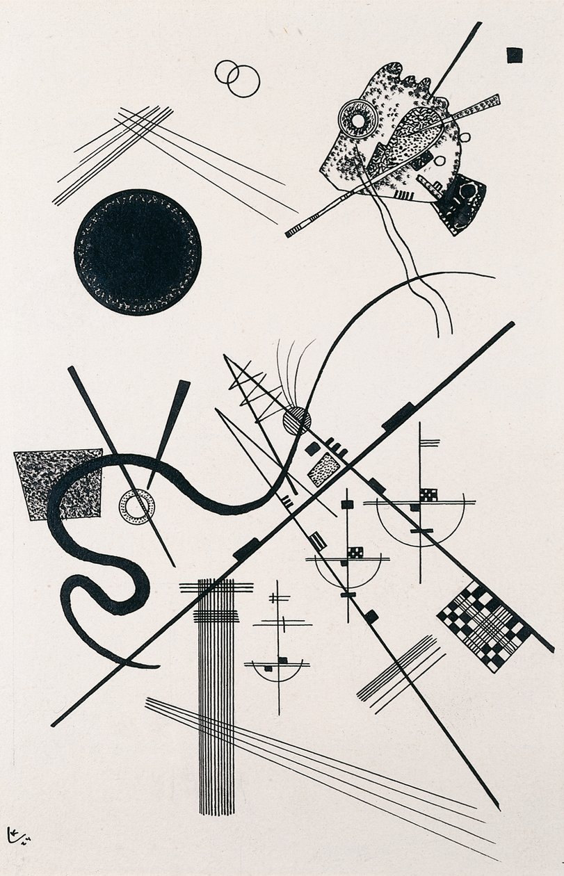 İsimsiz (Dessin 4) by Wassily Kandinsky