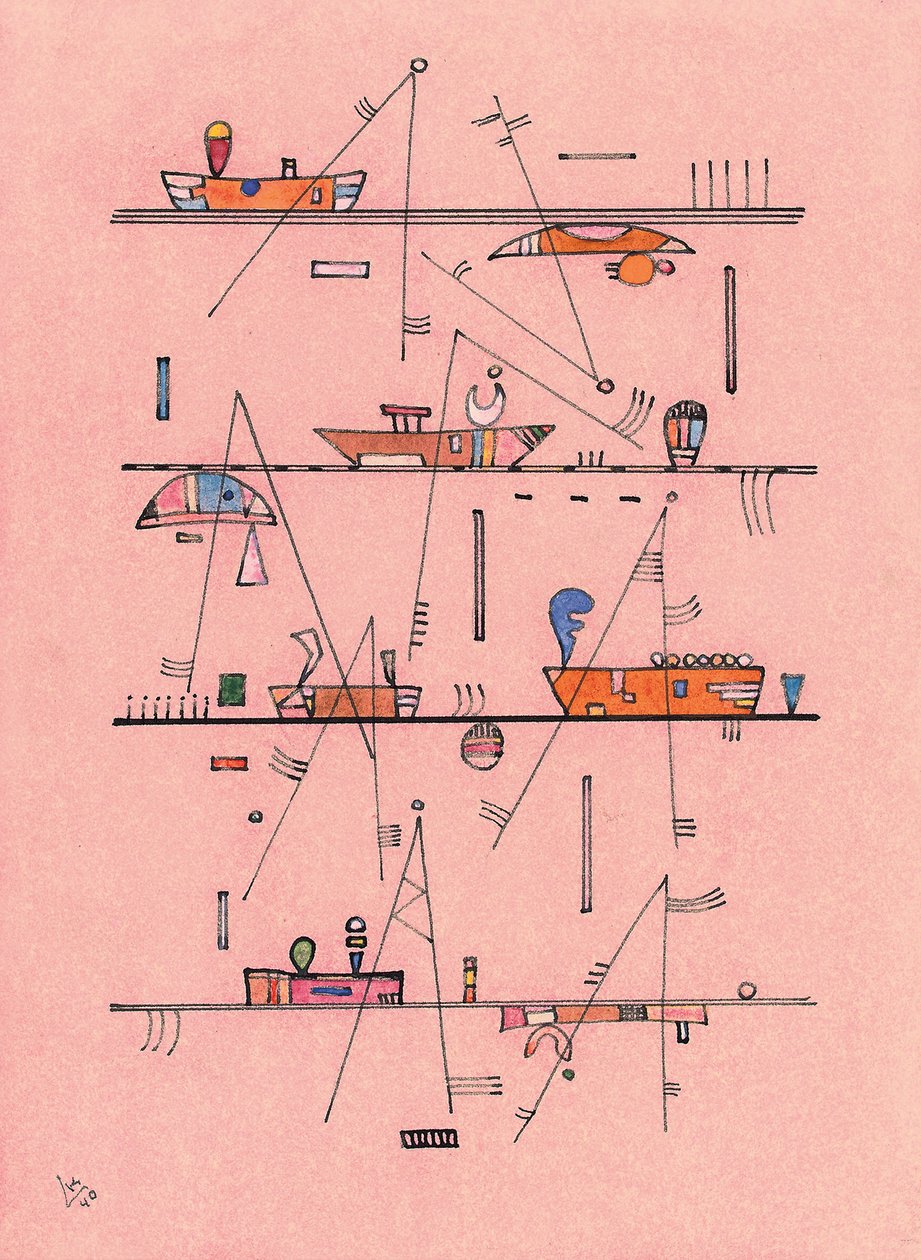 başlıksız by Wassily Kandinsky