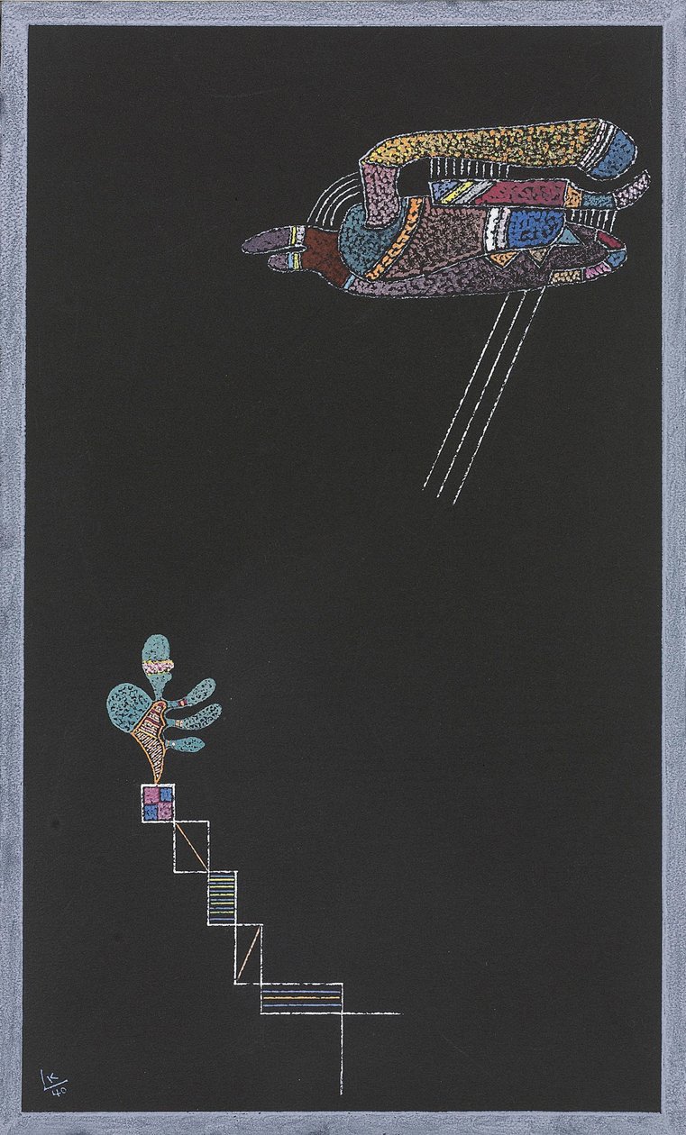 İsimsiz, 1940. by Wassily Kandinsky