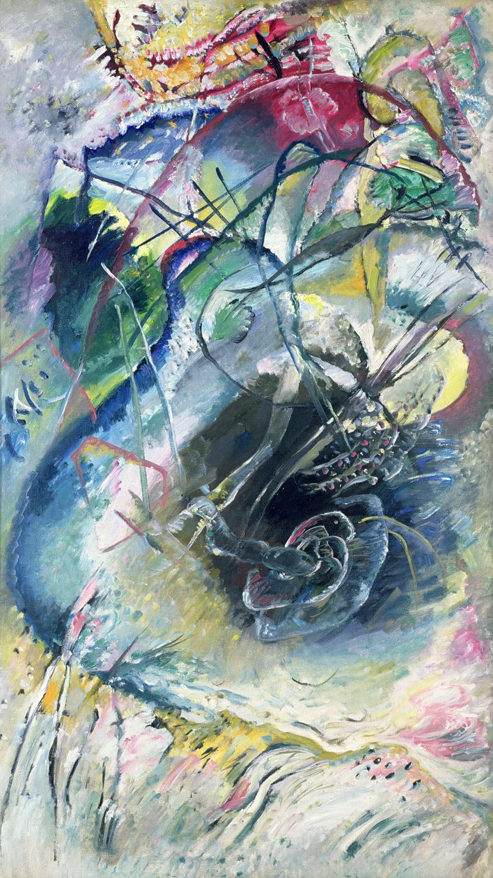 İsimsiz Doğaçlama, 1914 by Wassily Kandinsky