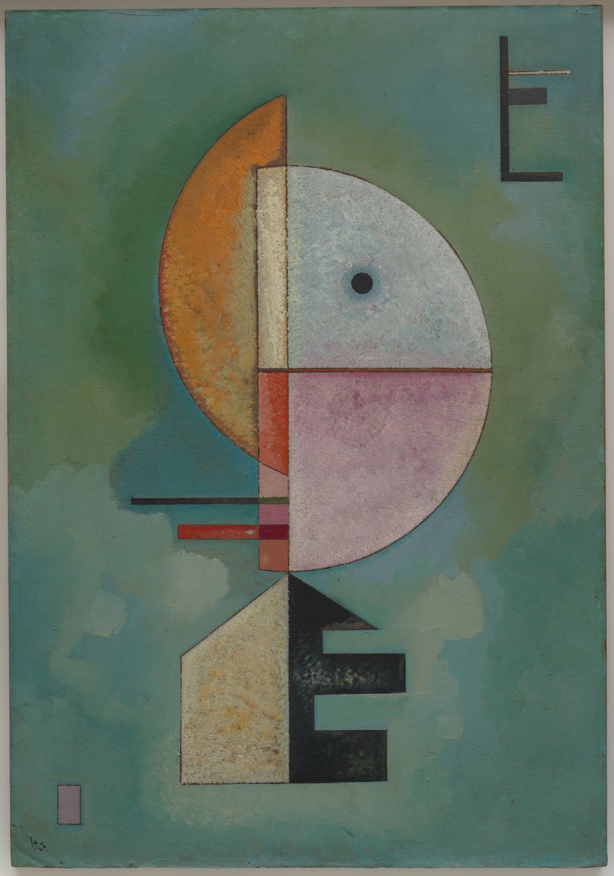 yukarı, 1929 by Wassily Kandinsky