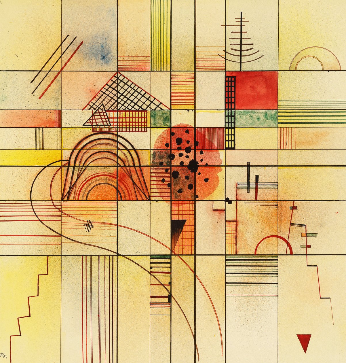 Çeşitli Dikdörtgenler by Wassily Kandinsky