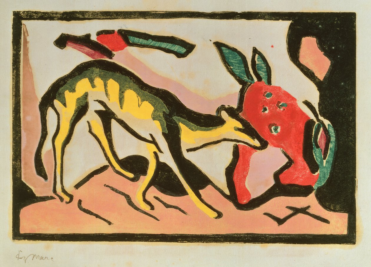 mavi binici by Wassily & Marc Franz (1880 1916) Kandinsky