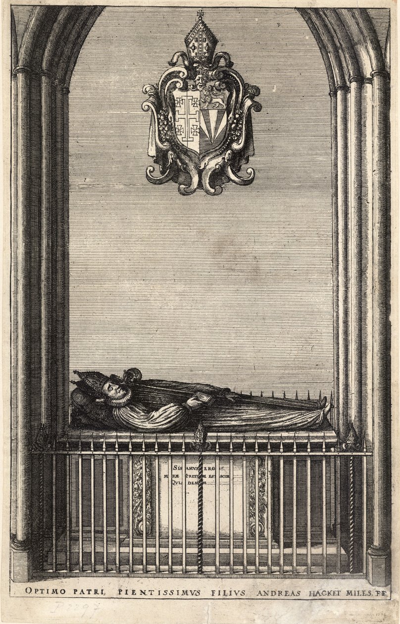 Haket (anıt) by Wenceslaus Hollar