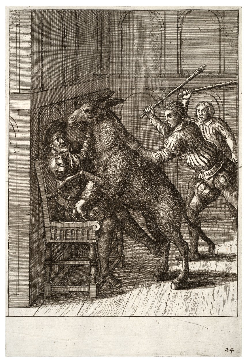 köpek ve göt by Wenceslaus Hollar