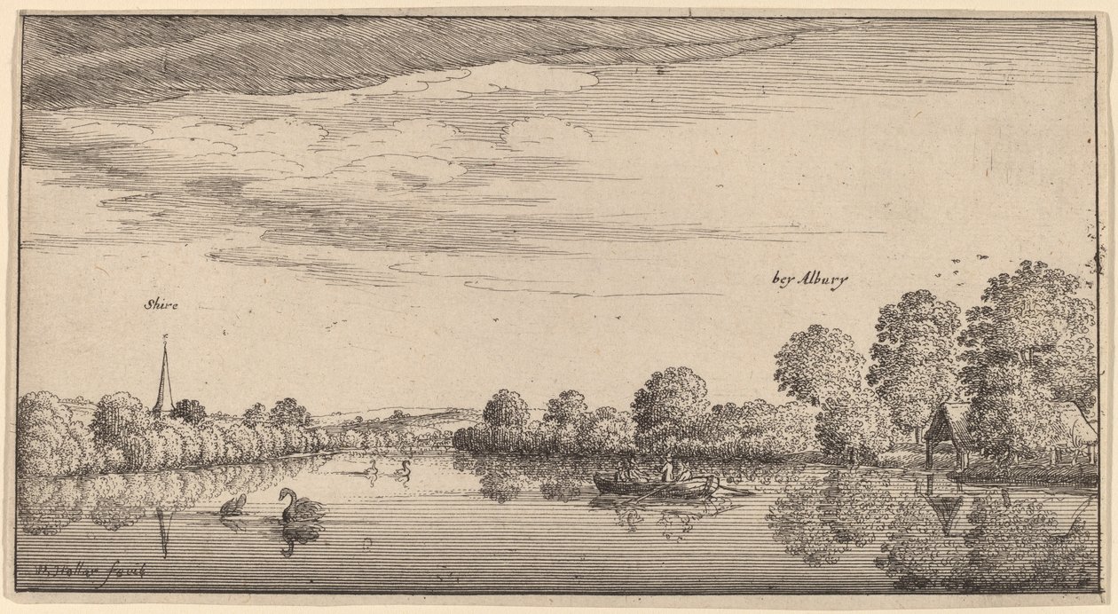 Albury by Wenceslaus Hollar