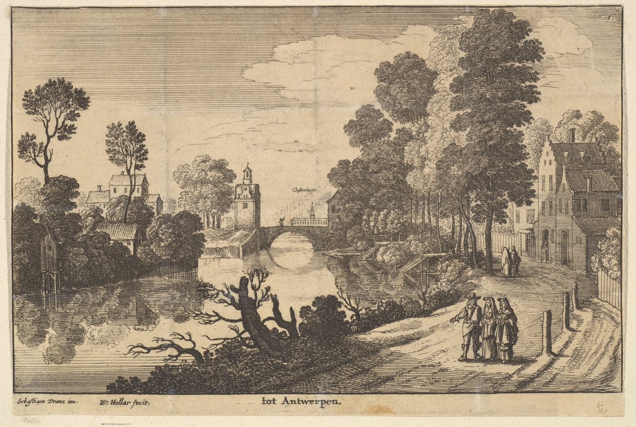 Anvers, 1625-77. by Wenceslaus Hollar