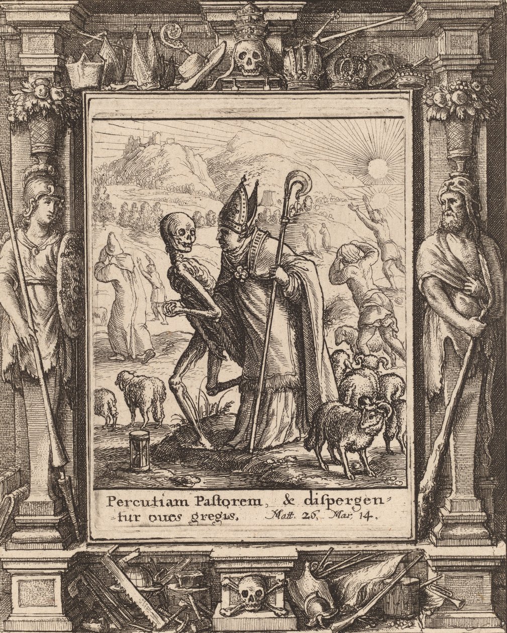 Piskopos, 1851. by Wenceslaus Hollar