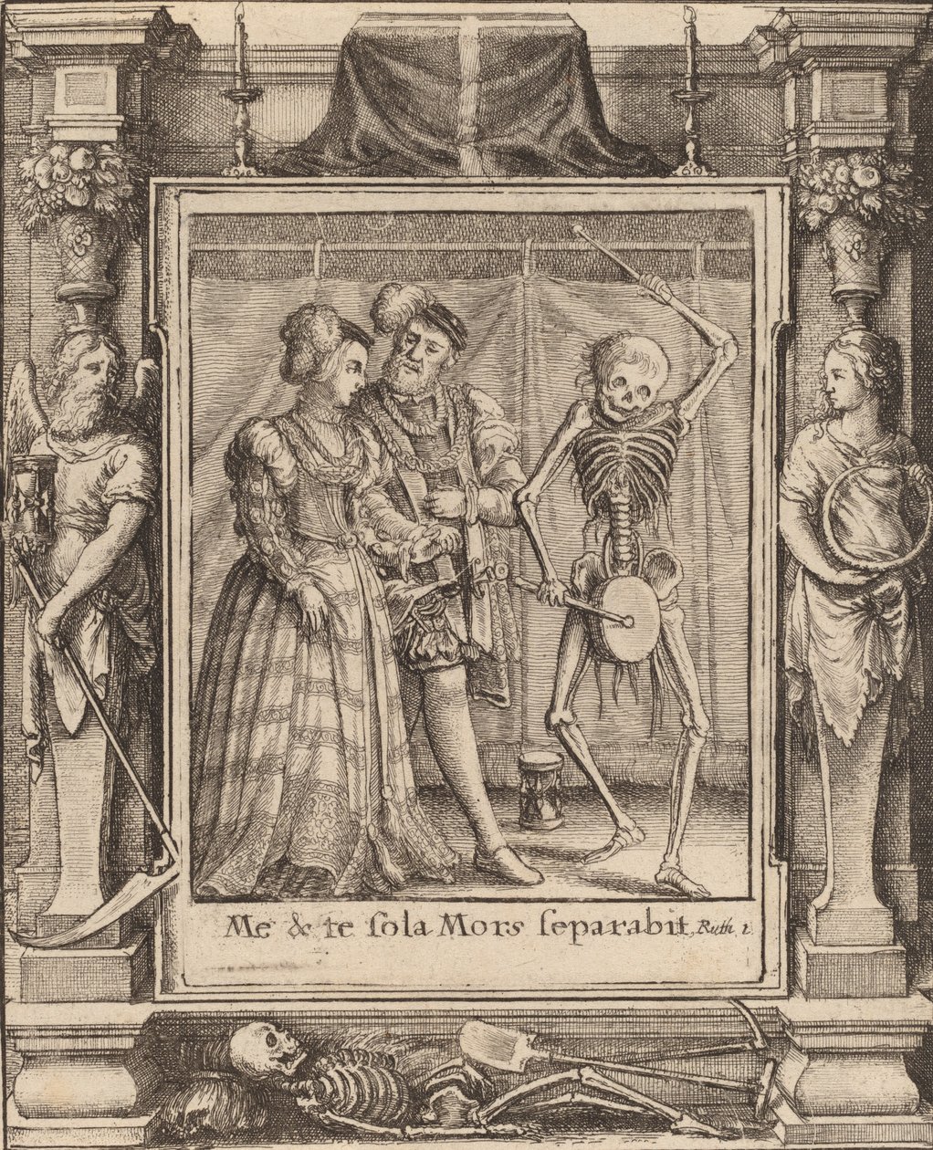 Gelin Çifti, 1651. by Wenceslaus Hollar