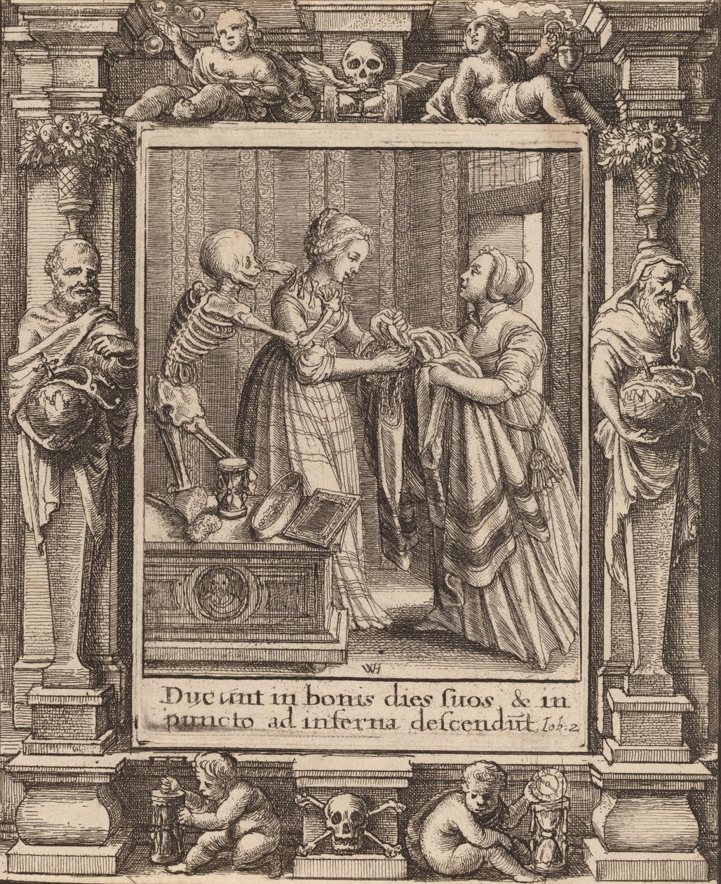 Gelin, 1651. by Wenceslaus Hollar