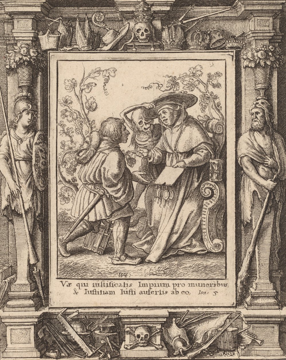 Kardinal, 1651. by Wenceslaus Hollar
