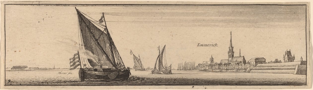 Emmerich by Wenceslaus Hollar