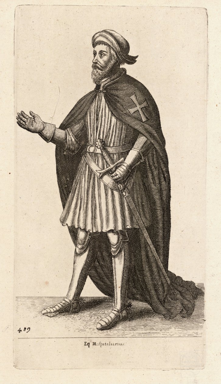 Denk. Hospitalierius. durum 2 by Wenceslaus Hollar