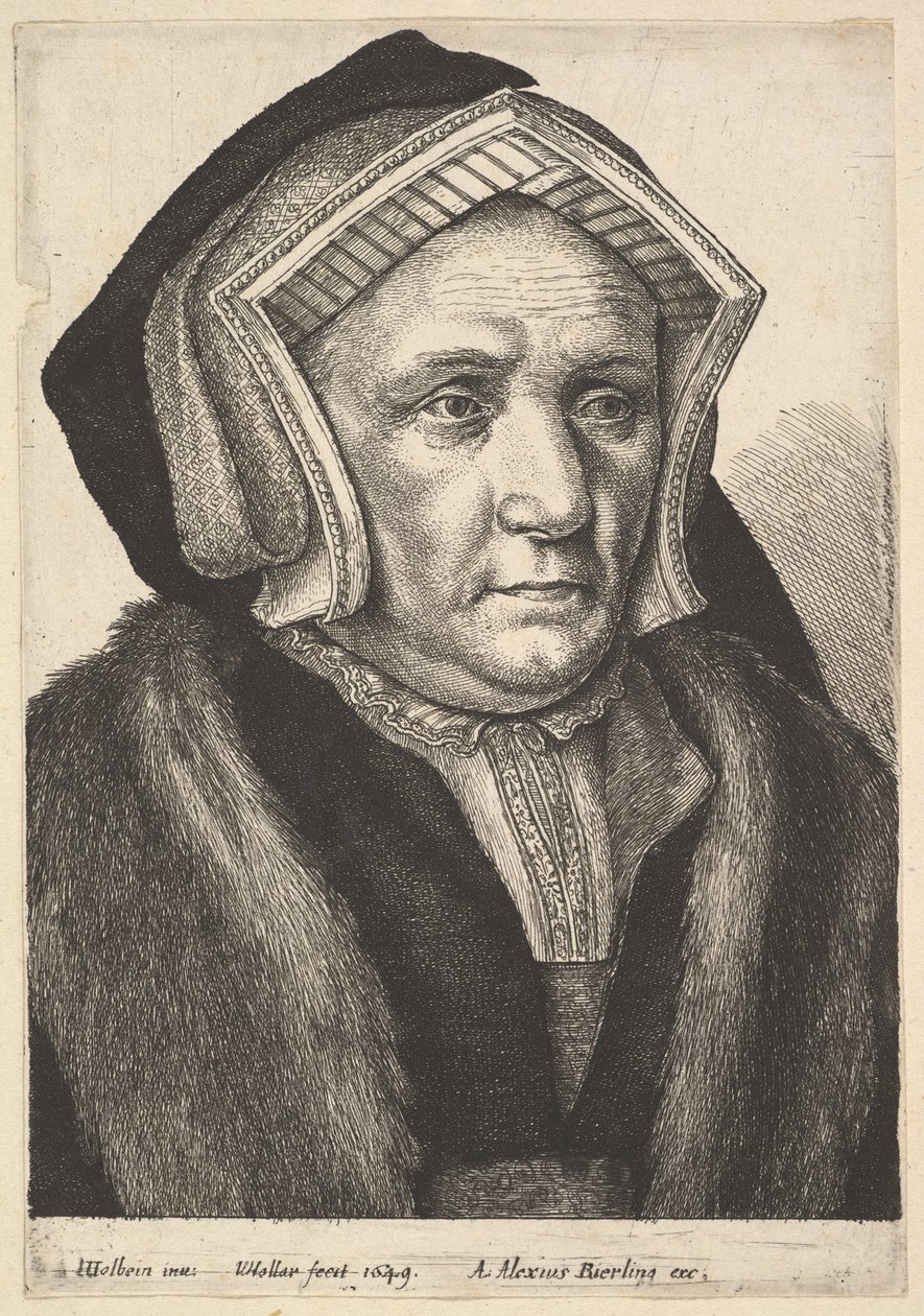 Leydi Mary Butts, 1649. by Wenceslaus Hollar