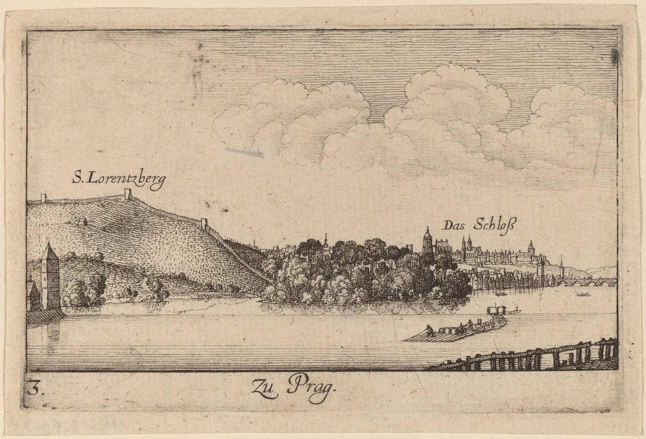 Prag by Wenceslaus Hollar