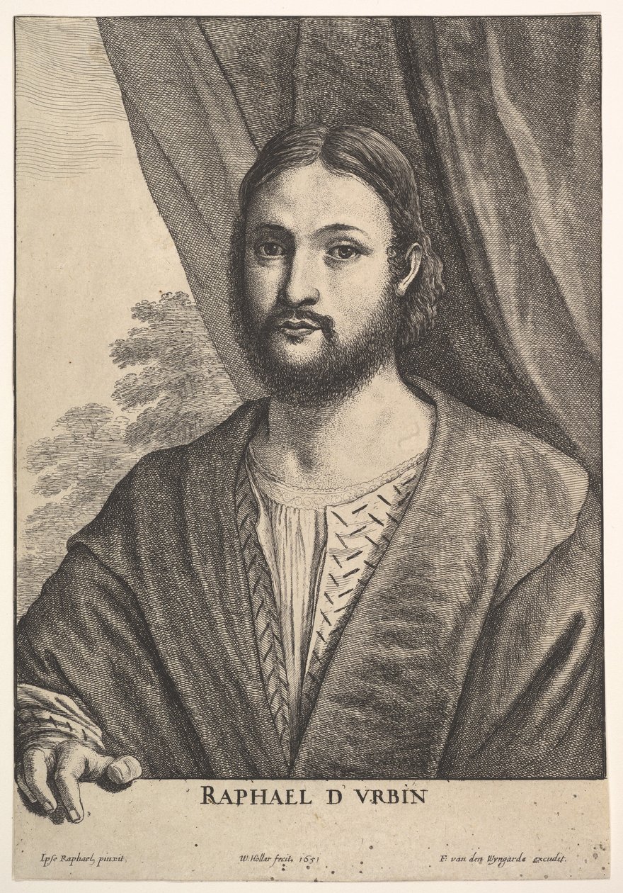 Rafael, 1651. by Wenceslaus Hollar