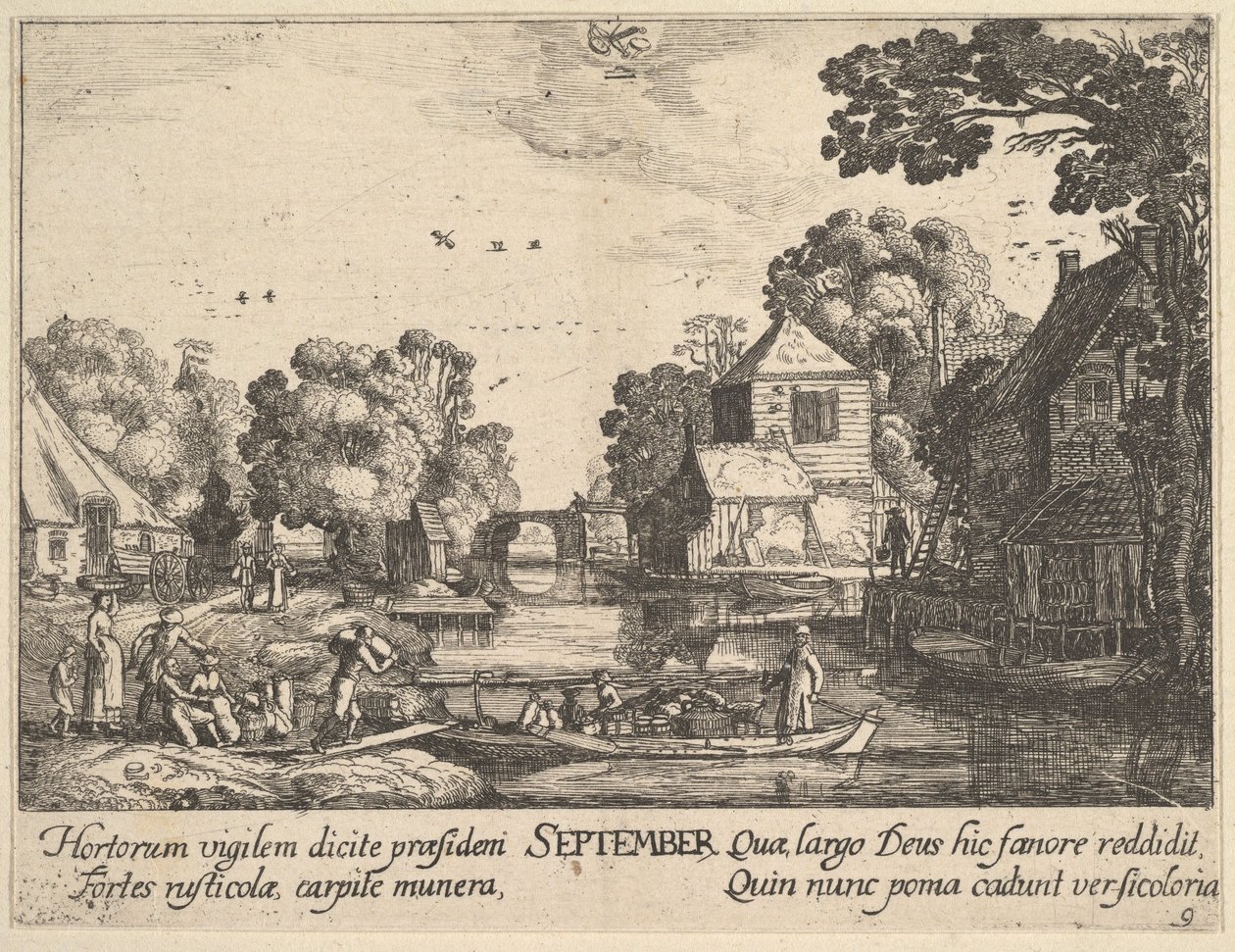Eylül, 1628-29. by Wenceslaus Hollar