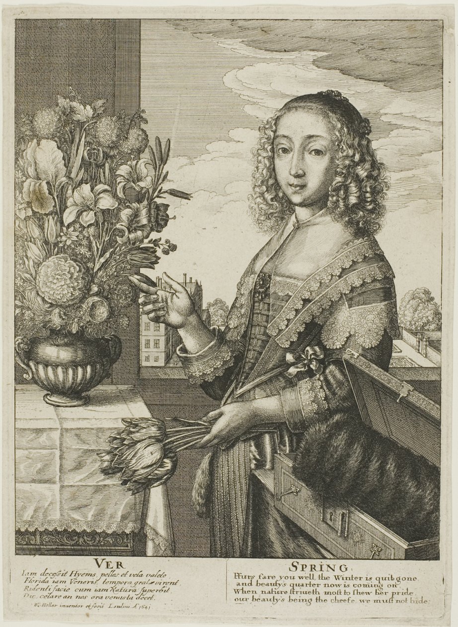 Bahar by Wenceslaus Hollar