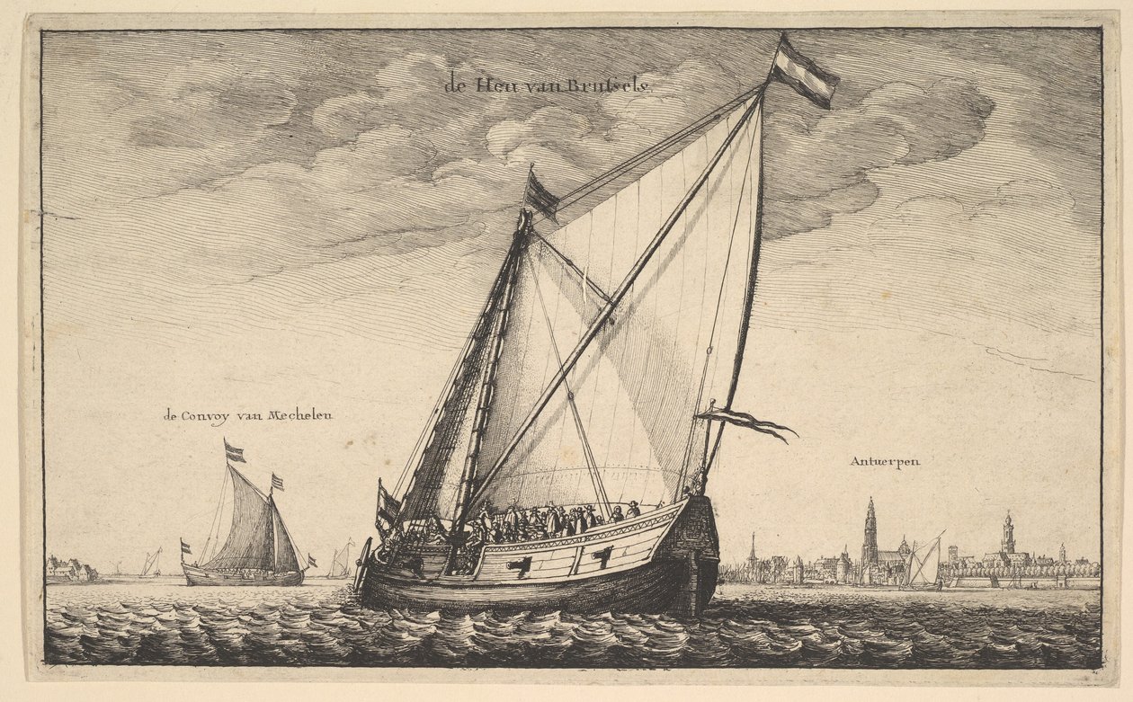 Brüksel Paketi, 1625-77. by Wenceslaus Hollar