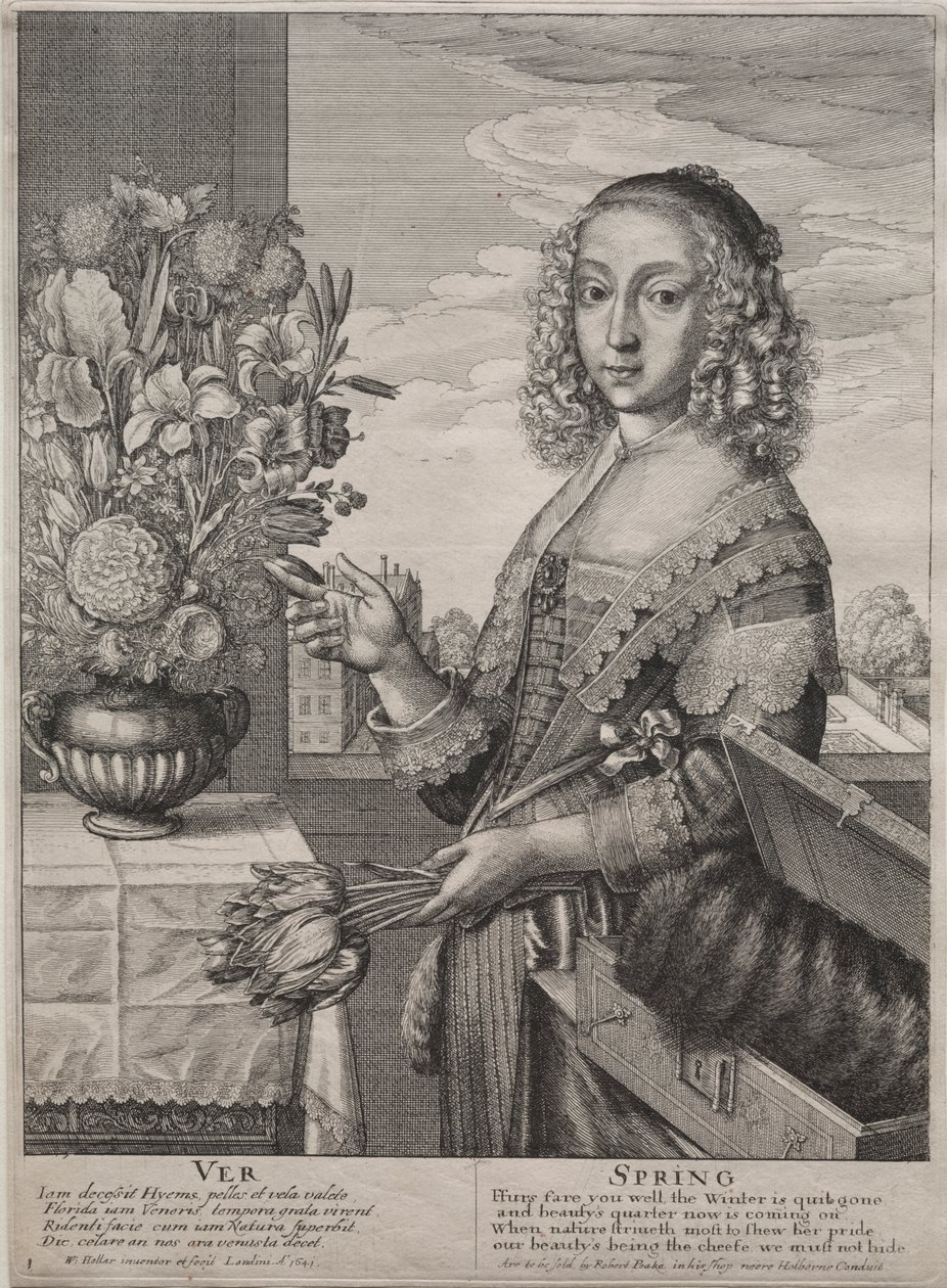 Dört Mevsim: Bahar by Wenceslaus Hollar