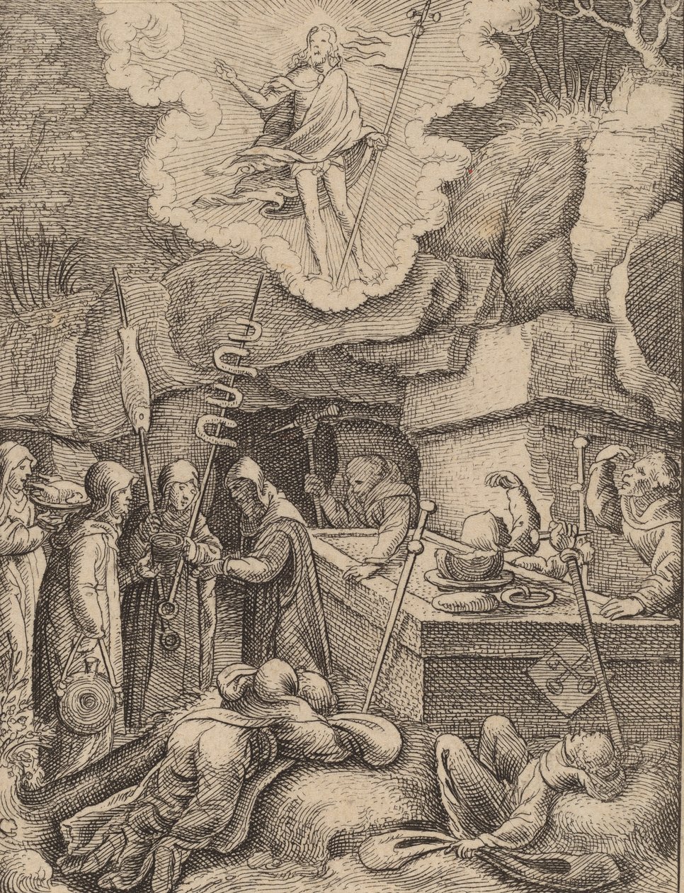 Diriliş. by Wenceslaus Hollar