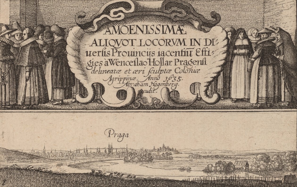 Başlık Sayfası, 1635. by Wenceslaus Hollar