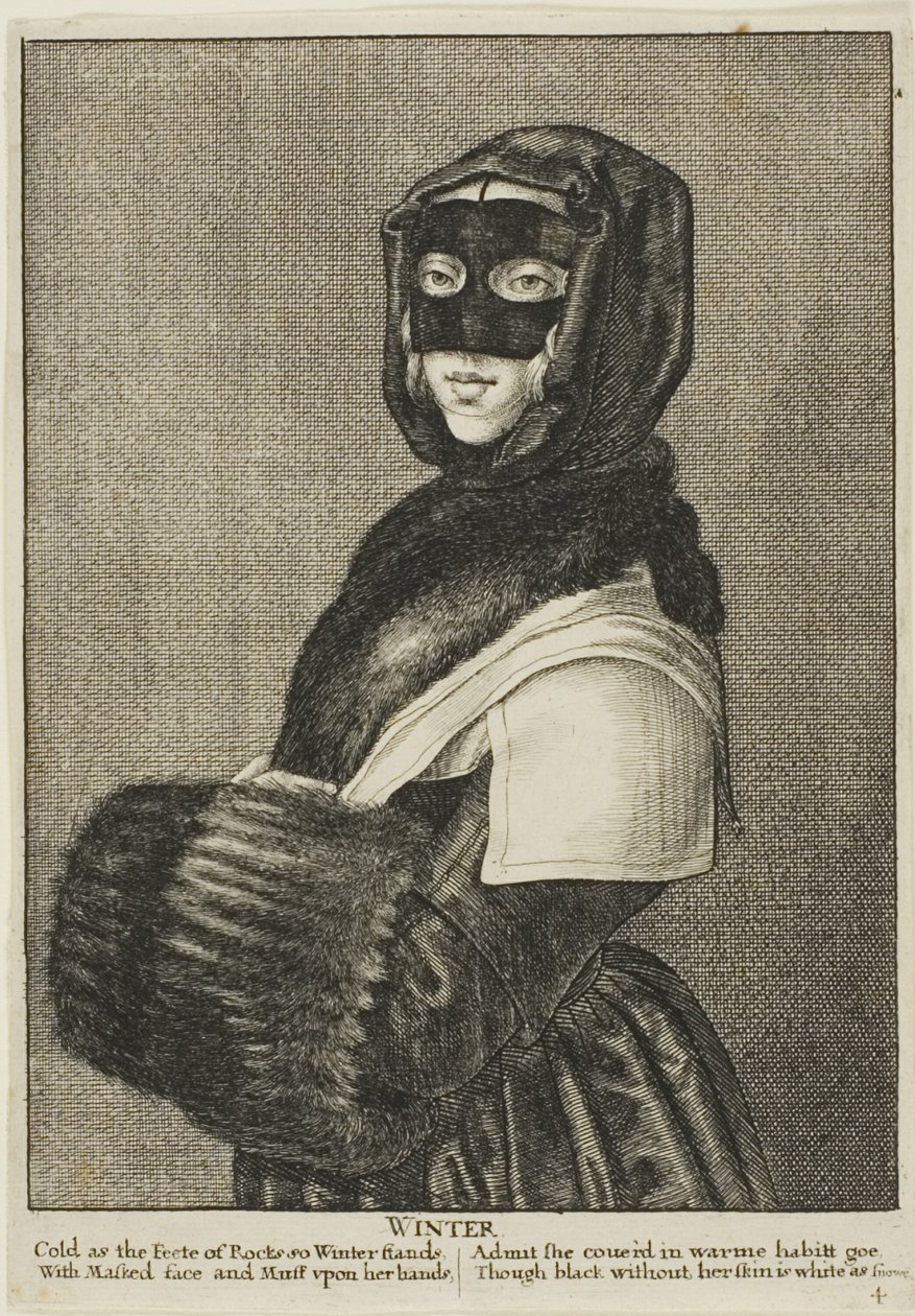 Kış by Wenceslaus Hollar