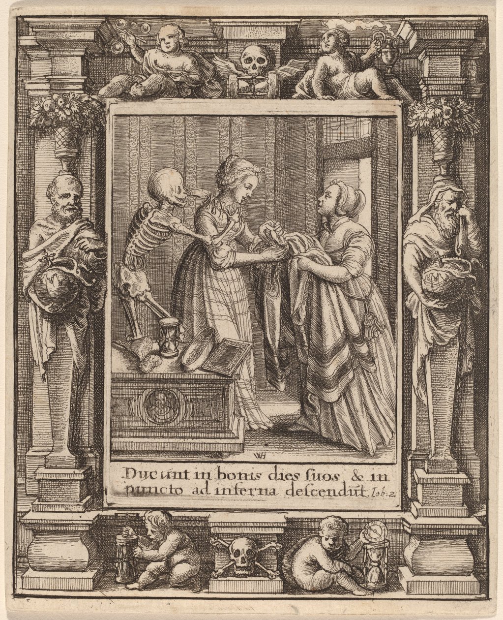 Gelin by Wenceslaus Hollar after Hans Holbein the Younger after Abraham van Diepenbeeck