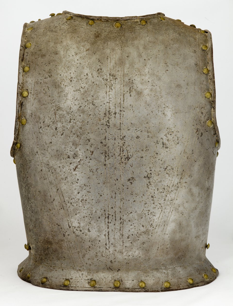 Arka plaka, c.1650-1700 (çelik ve pirinç) by Western European School