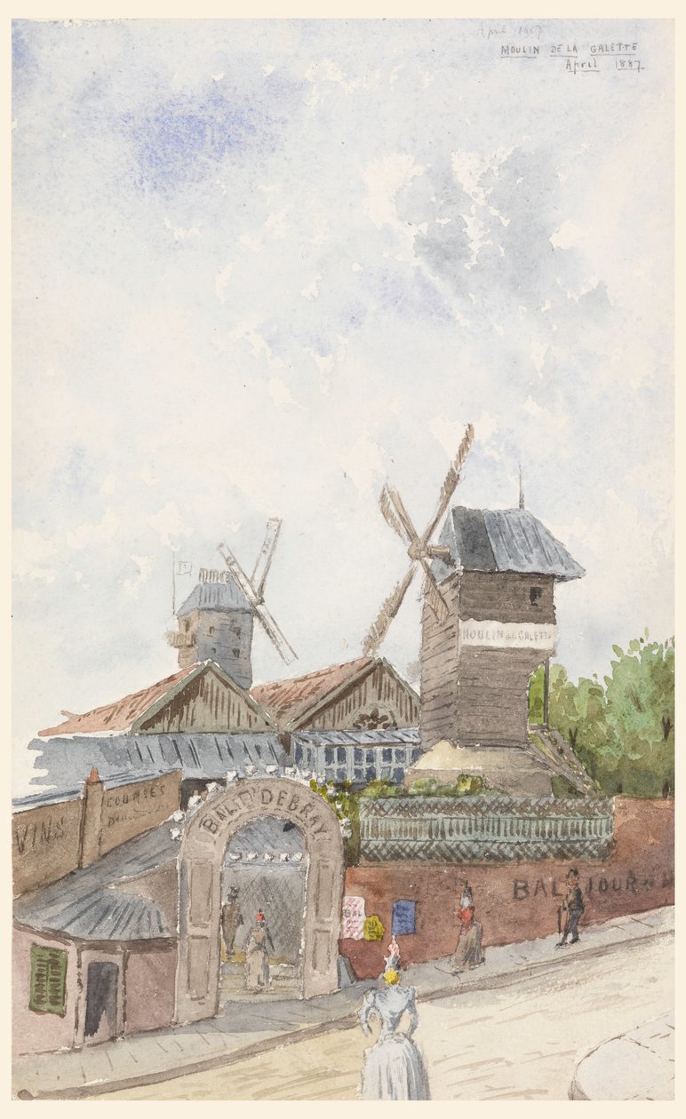 Moulin de la Galette by Whitney Warren Jr.