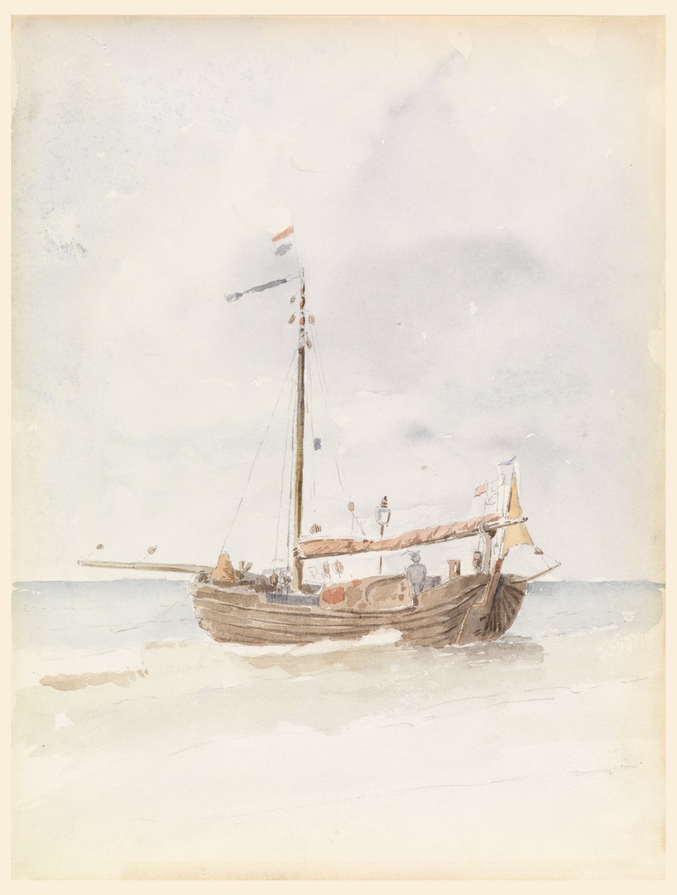 Hollandalı bir mavna by Whitney Warren Jr.