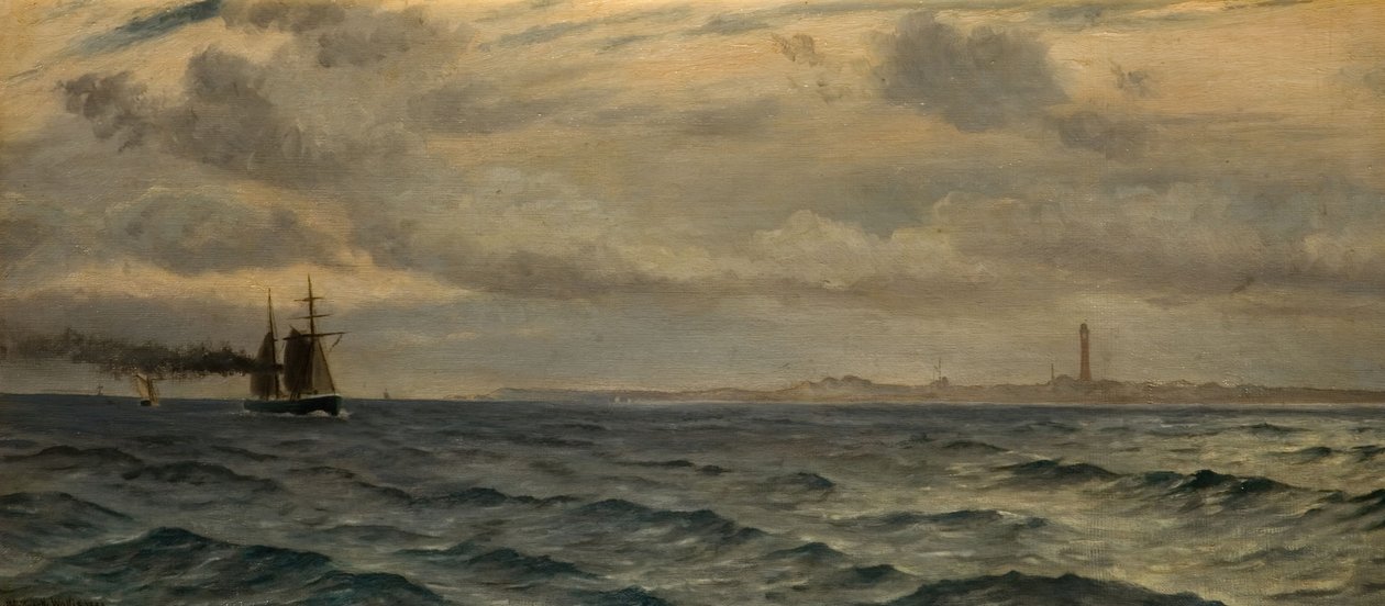 Skagerrak Kapalı, 1884. by Whitworth Wallis