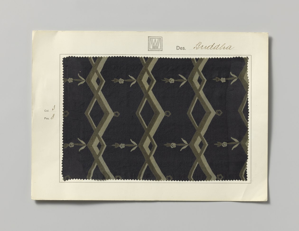 Baskılı tarafı çelik, Buda tasarımı by Wiener Werkstätte