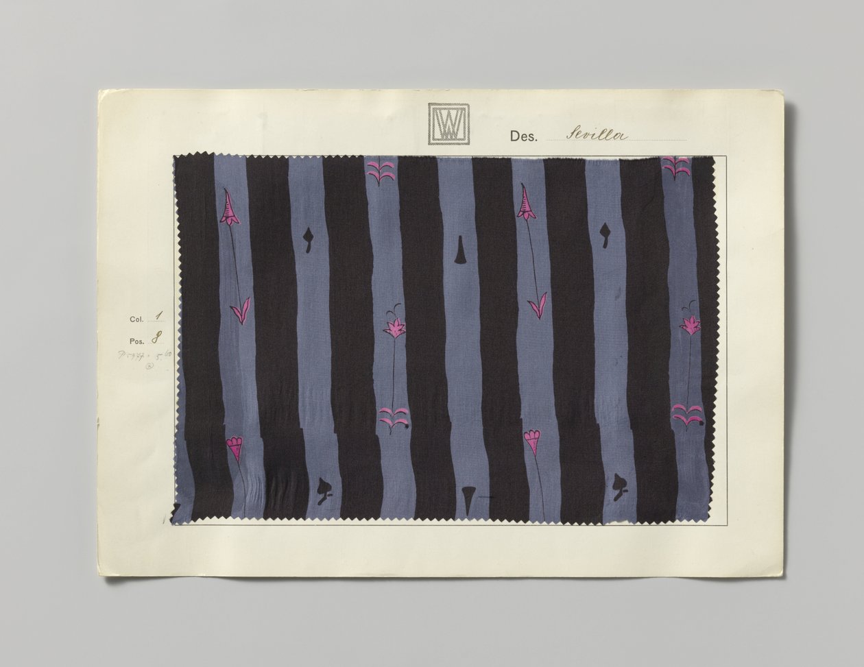 Baskılı tarafı çelik, tasarım Sevilla by Wiener Werkstätte