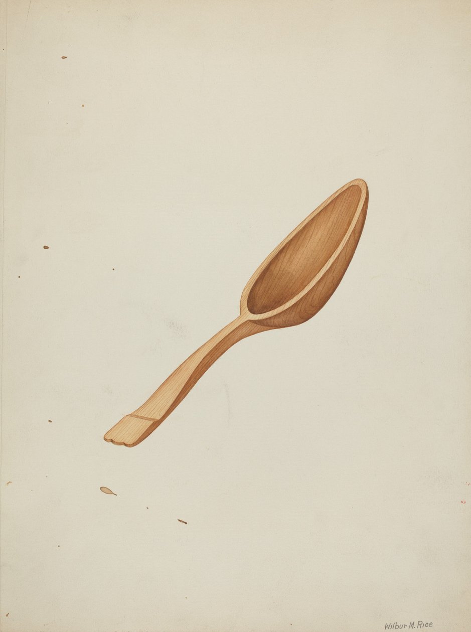 Kaşık, ç. 1942. by Wilbur M Rice