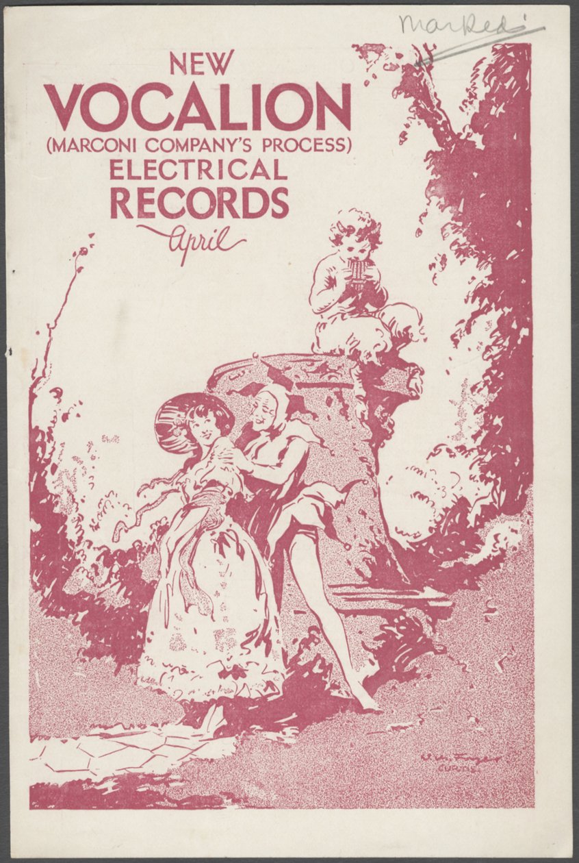 Vocalion Records Bülteni, 1920