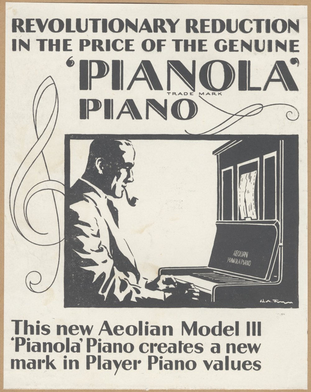 Aeolian Company Pianolas, 1920
