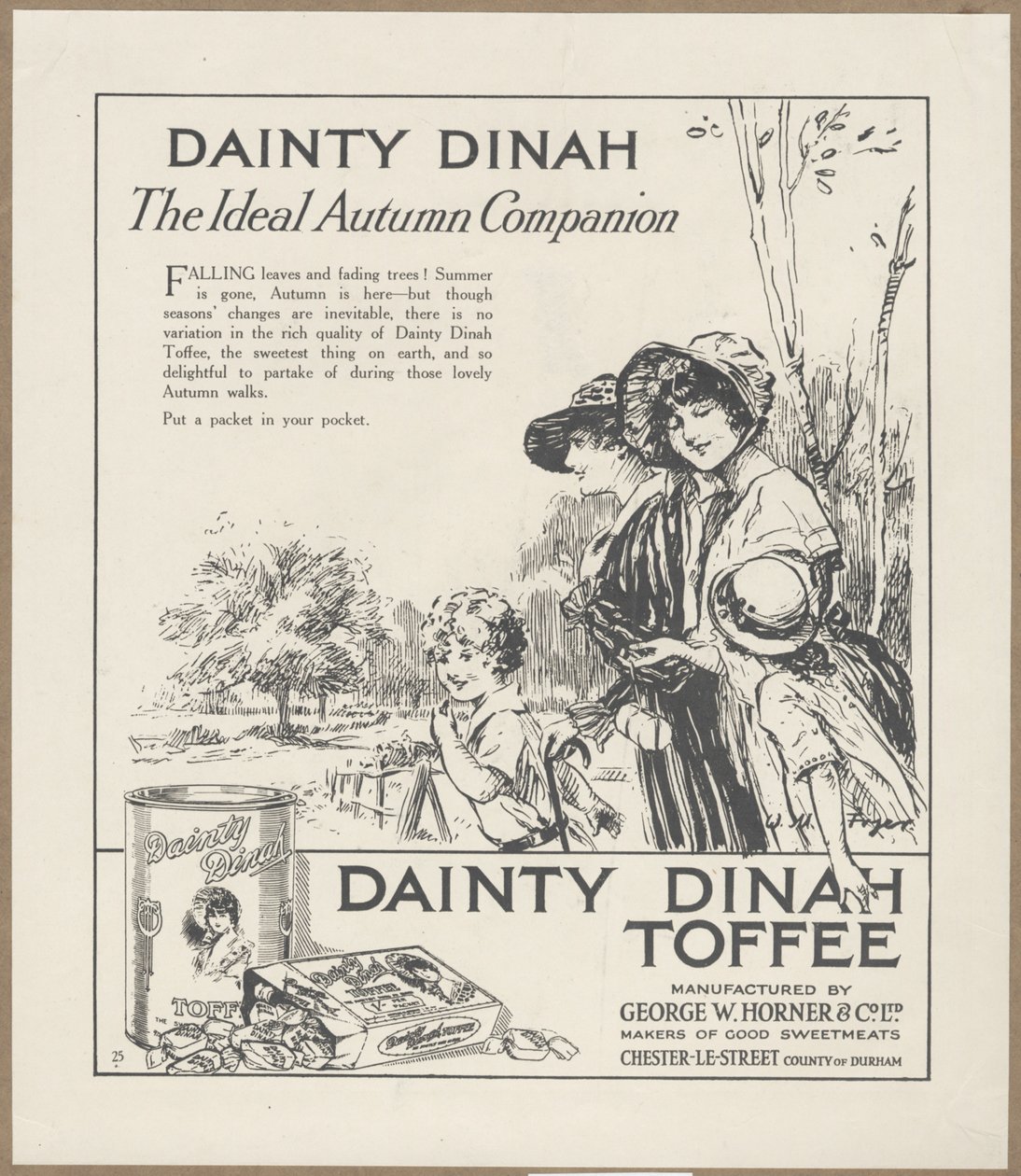 Zarif Dinah Şekerleme, c.1920 by Wilfred Fryer