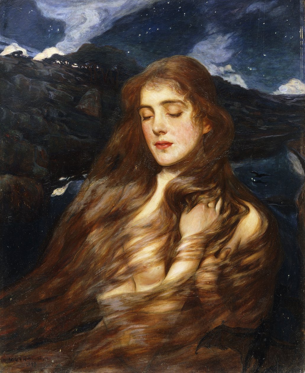 Gece by Wilfred Gabriel de Glehn
