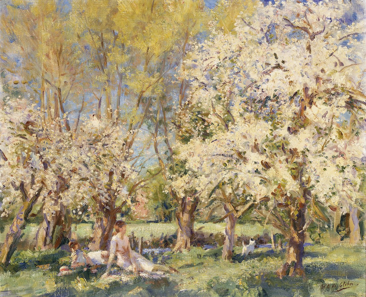 Mutlu Mayıs Ayı by Wilfred Gabriel de Glehn