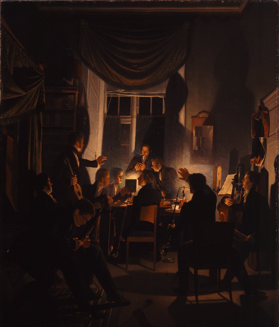 Sigara İçen Parti by Wilhelm Bendz