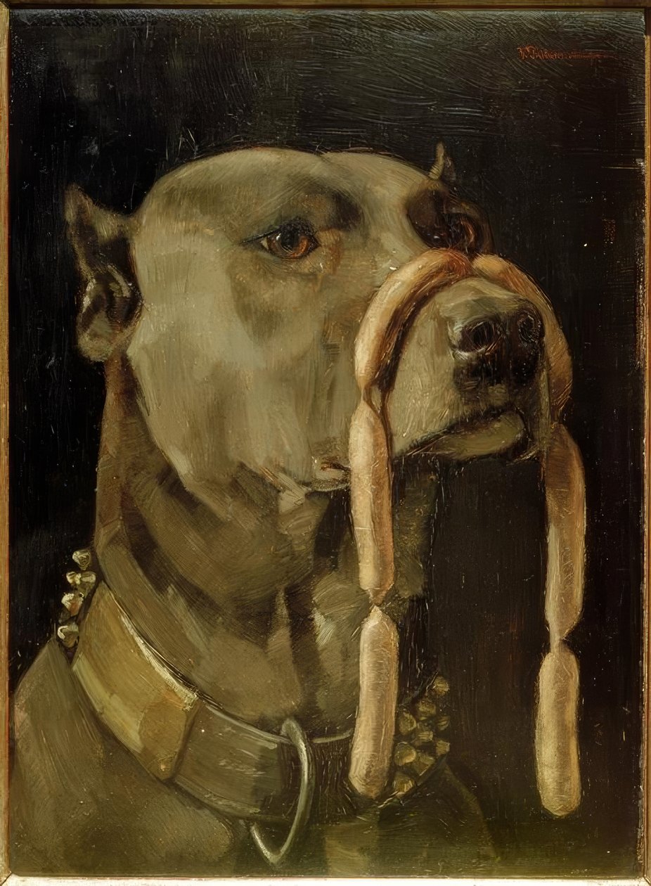 Selam Sezar, ölmek üzere olan bizler seni selamlıyoruz by Wilhelm Trübner